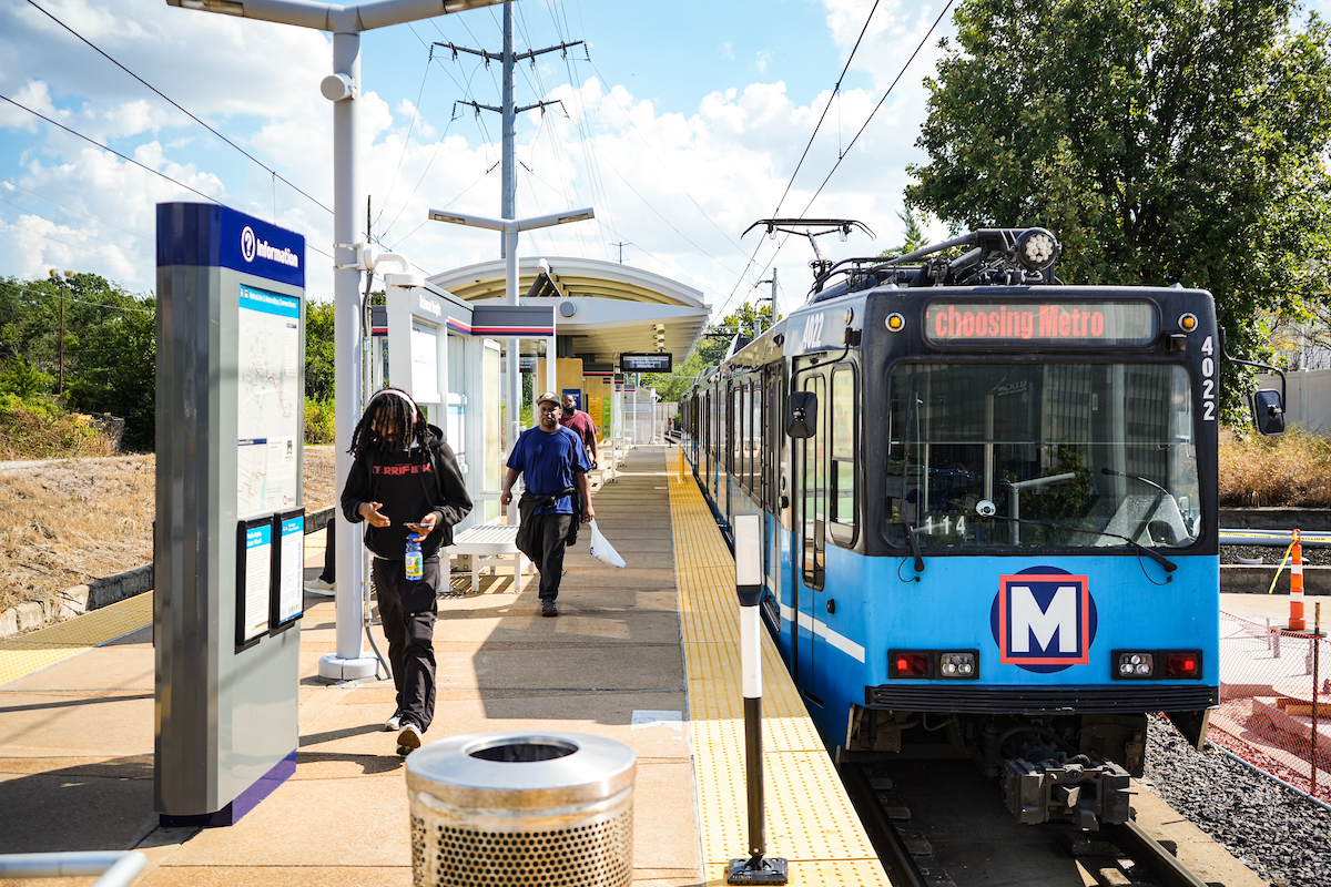 Maplewood Station Platform